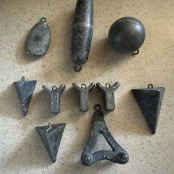 Salt Water Lead Sinkers 
