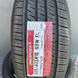 225/40/18 New Set Of Tires Installed