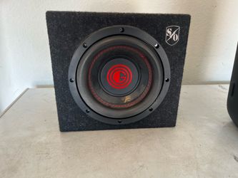 8 inch gravity subwoofer with box