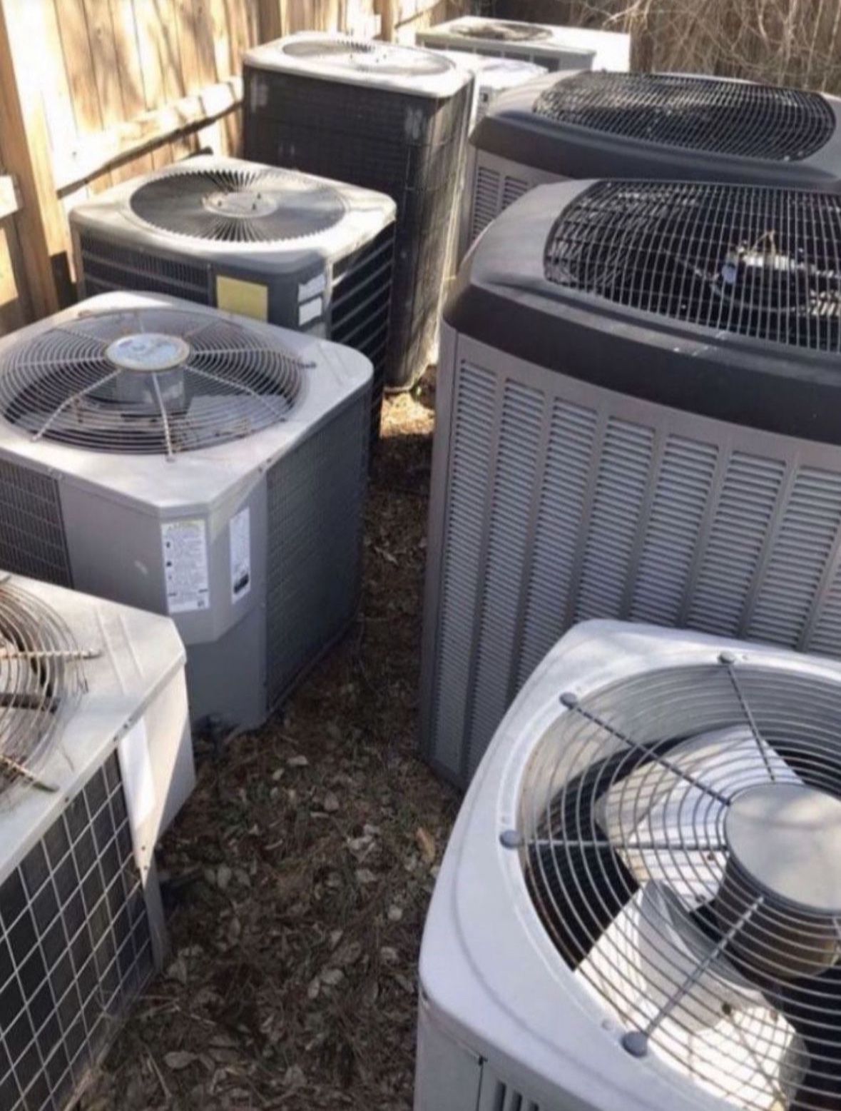 RUNNING/USED AC CONDENSERS 