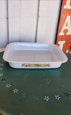 Vintage Corning Ware Spice of Life Large Open Roaster