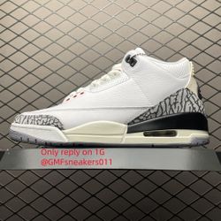 Air Jordan 3  White Cement Reimagined