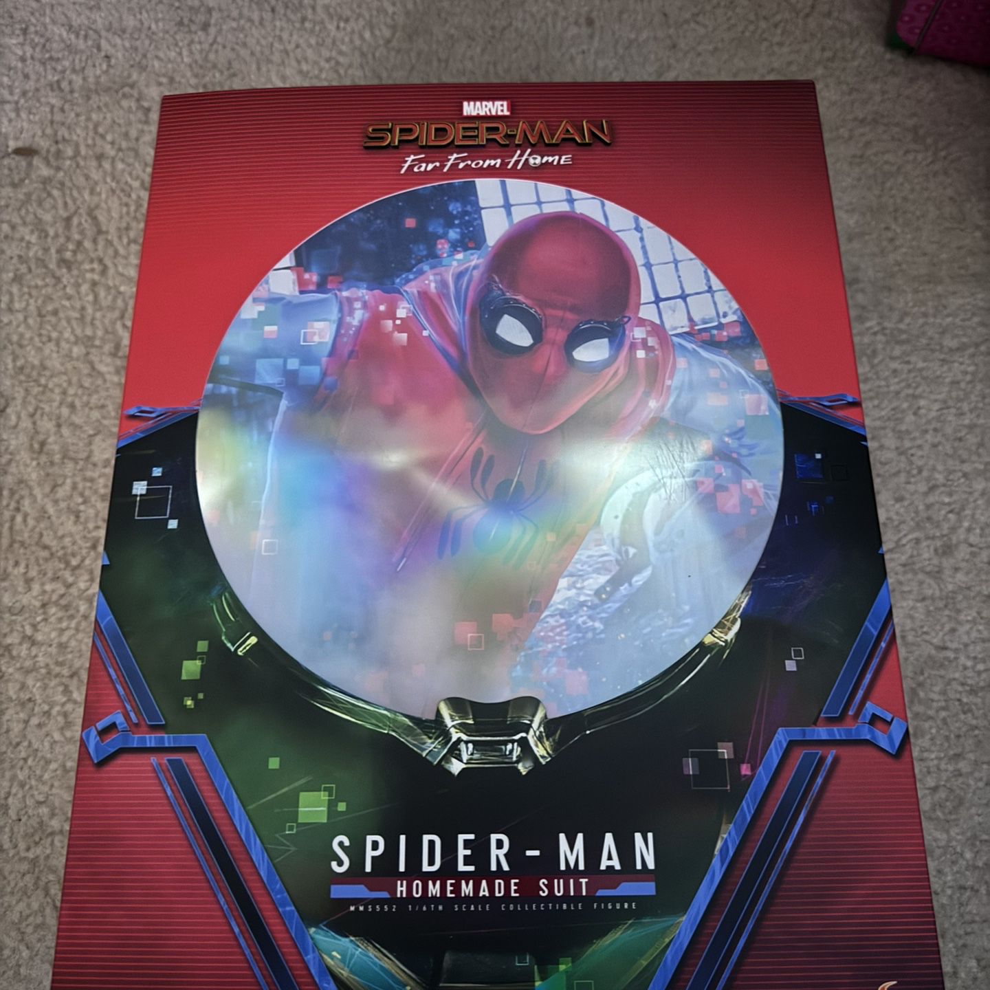 Spiderman Far From Home: Homemade suit figure 1:6th scale