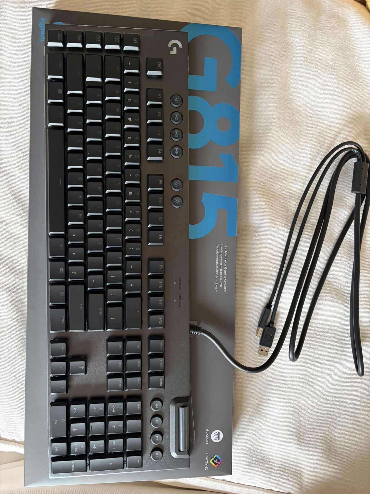 Logitech G815 Lightsync Brand New Never used