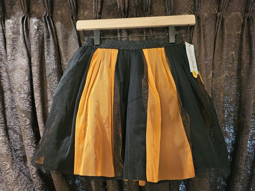 Halloween Black & Orange Tutu Size 10/12