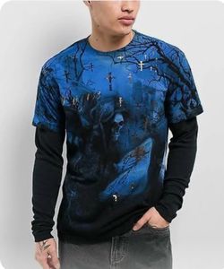 NEW Affliction x Rogue Dark Angel Long Sleeve T-shirt Men’s Large  NWT