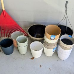 Flower Pots, Flower Pots, Flower Pots