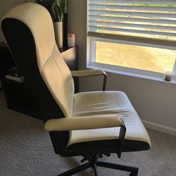 White And Black Office Chair 