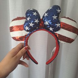 American Flag Mickey Ears