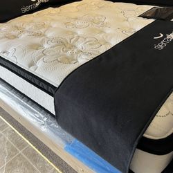 Plush Pillowtop New Mattress And Boxspring Set 