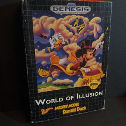 World Of Illusions Starting Mickey Mouse Cib Sega Genesis 