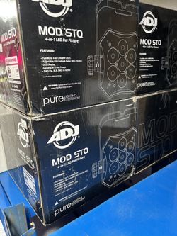 Adj MOD STQ 4 In 1 Par Fixture RGBW LEDs