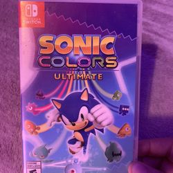 Nintendo Switch “Sonic Colors: Ultimate”