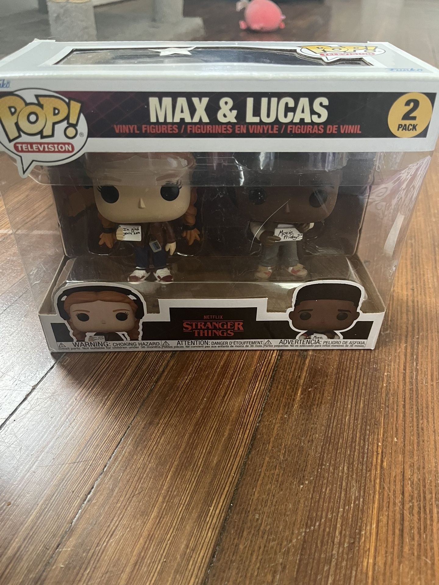 Stranger Things Max and Lucas Funko Pop 