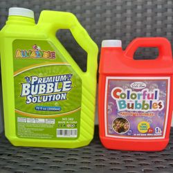 PARTY BUBBLES • 2000 ML & 1 LITER BOTTLES