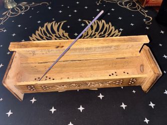 Wooden Incense Holder for cones and stick incense