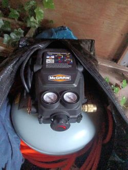 Mcgraw pancake compressor and PVC airhose