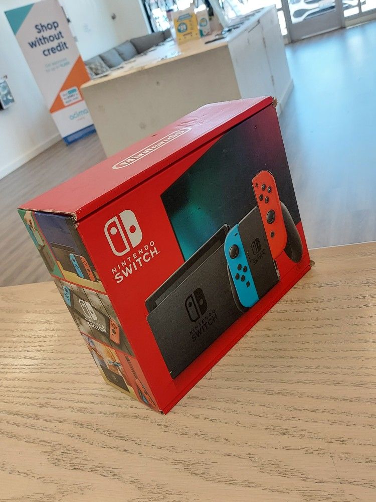 Nintendo Switch V2 Gaming Handheld Brand New - Buy it in full or $1 Down Today Only