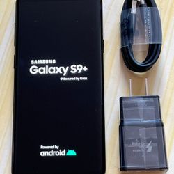 Samsung Galaxy S9+  Plus  , Unlocked   for all Company Carrier ,  Excellent Condition  Like New