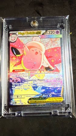 Mega Clefable EX Pokémon Card 119/088 Secret Rare
