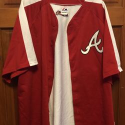 Majestic Atlanta Braves Baseball Jersey