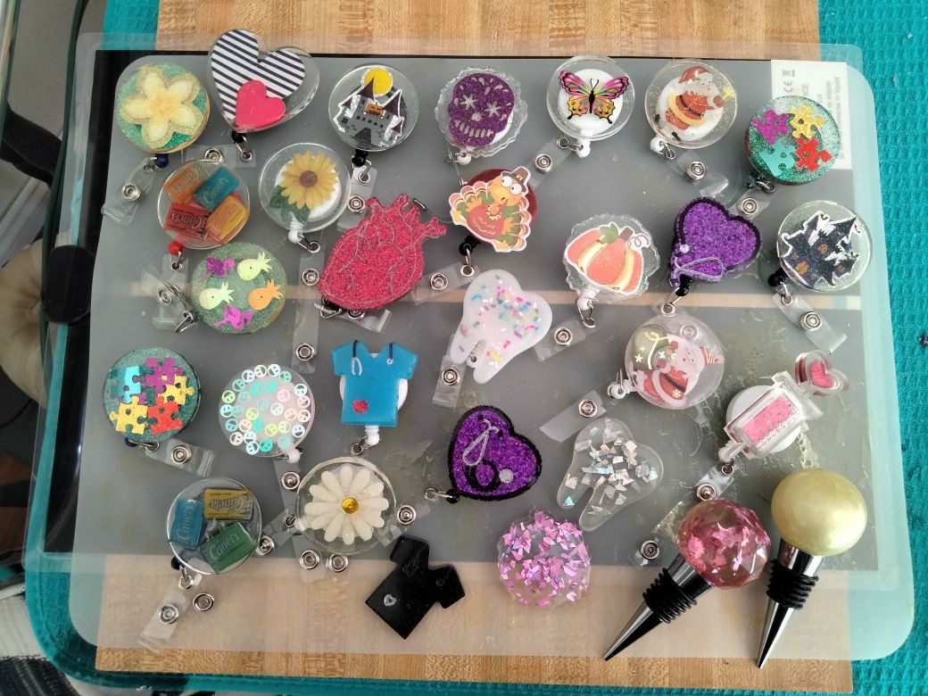 Badge Reels & Wine Stopper