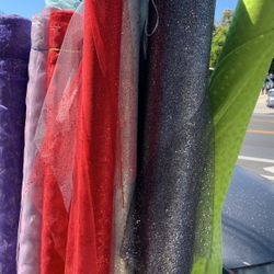 Tul Con Brillo / Glittering Fabric/ Fabric With Glitter