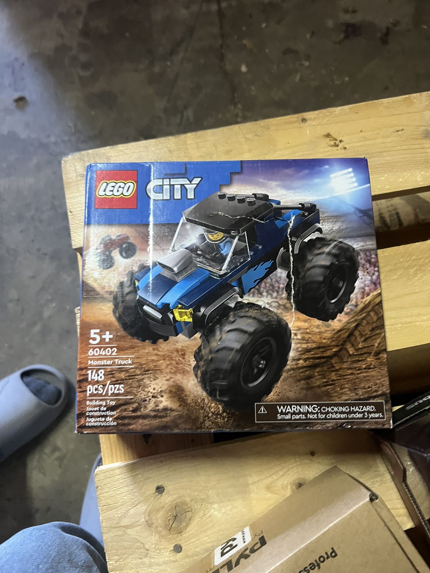 LEGO City Blue Monster Truck (set number 60402