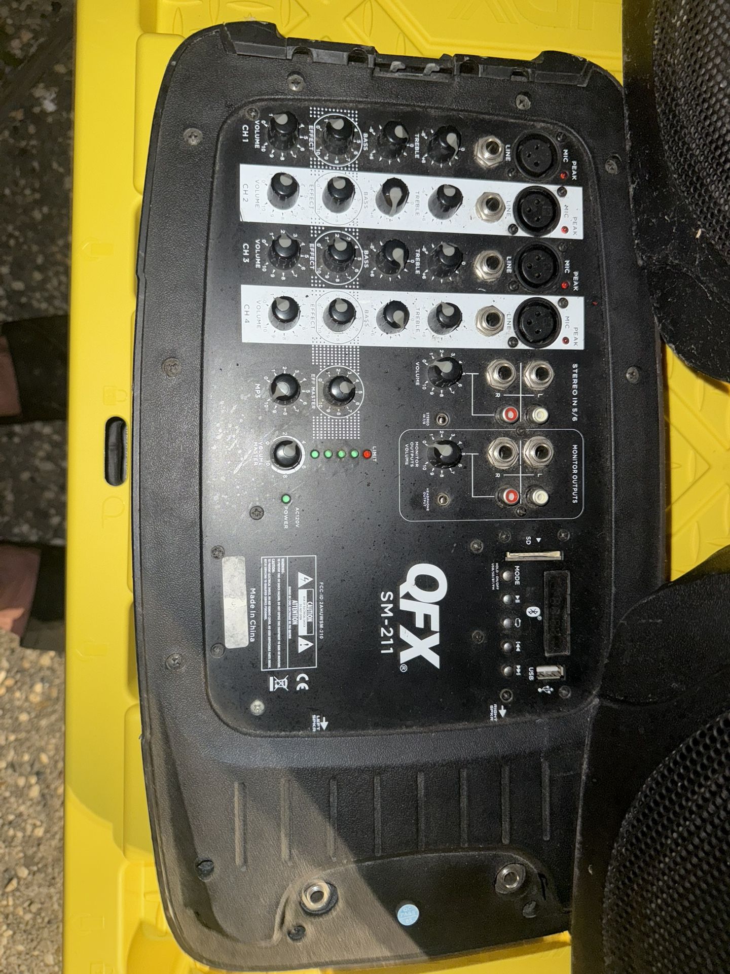 WFX Speaker PA SYSTEM KARAOKE