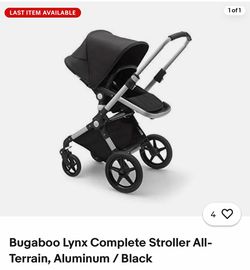 Bugaboo Lynx 2022 RED stroller toddler