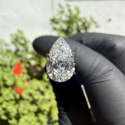 1.35 Carat Pear Brilliant Diamond D Color, VS1 Clarity, Excellent Cut IGI Certified