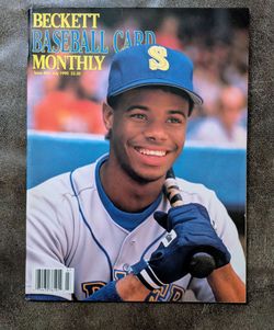 Beckett Baseball Card Monthly Magazine July 1990 Ken Griffey Jr. Cover