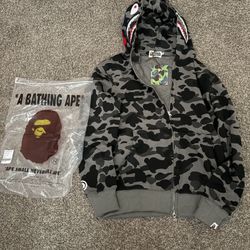 Bape ABC Camo Shark full zip