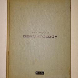 Scope Monograph On Dermatology Hardcover  1972 Vintage Medical Textbook