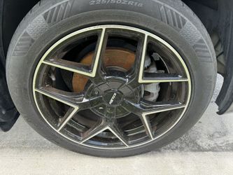 4 new wheels and tires