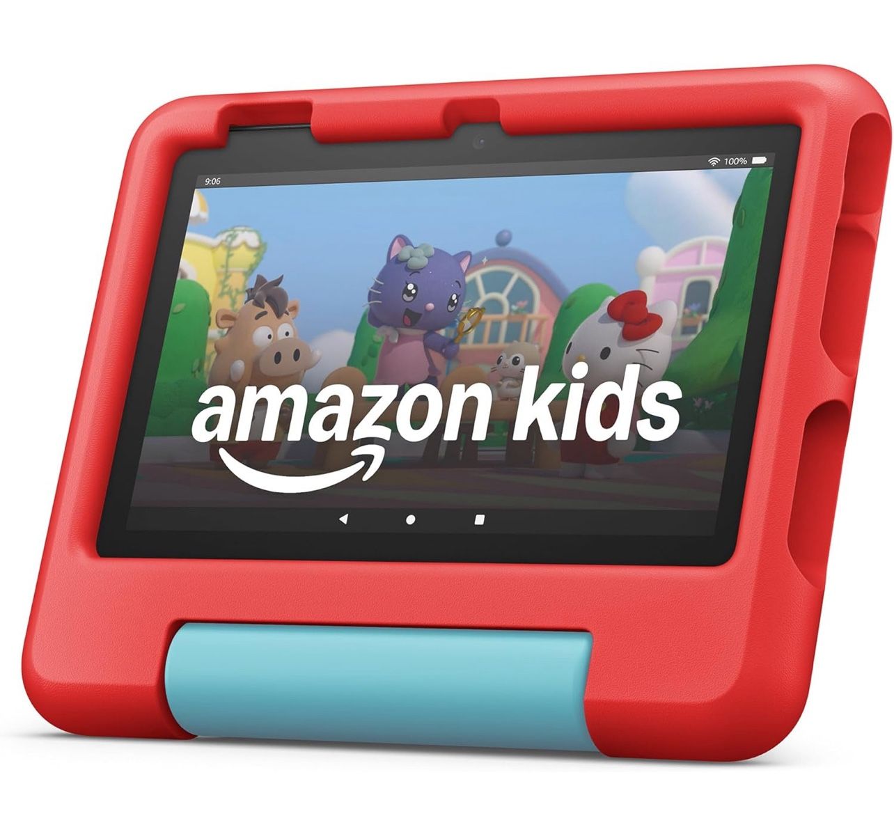 Amazon Fire 7 Kids tablet (newest model) ages 3-7. Top-selling 7" kids tablet on Amazon. Includes ad-free and exclusive content, easy parental control