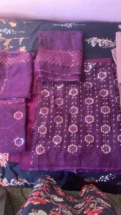 Pakistani unsticked dress