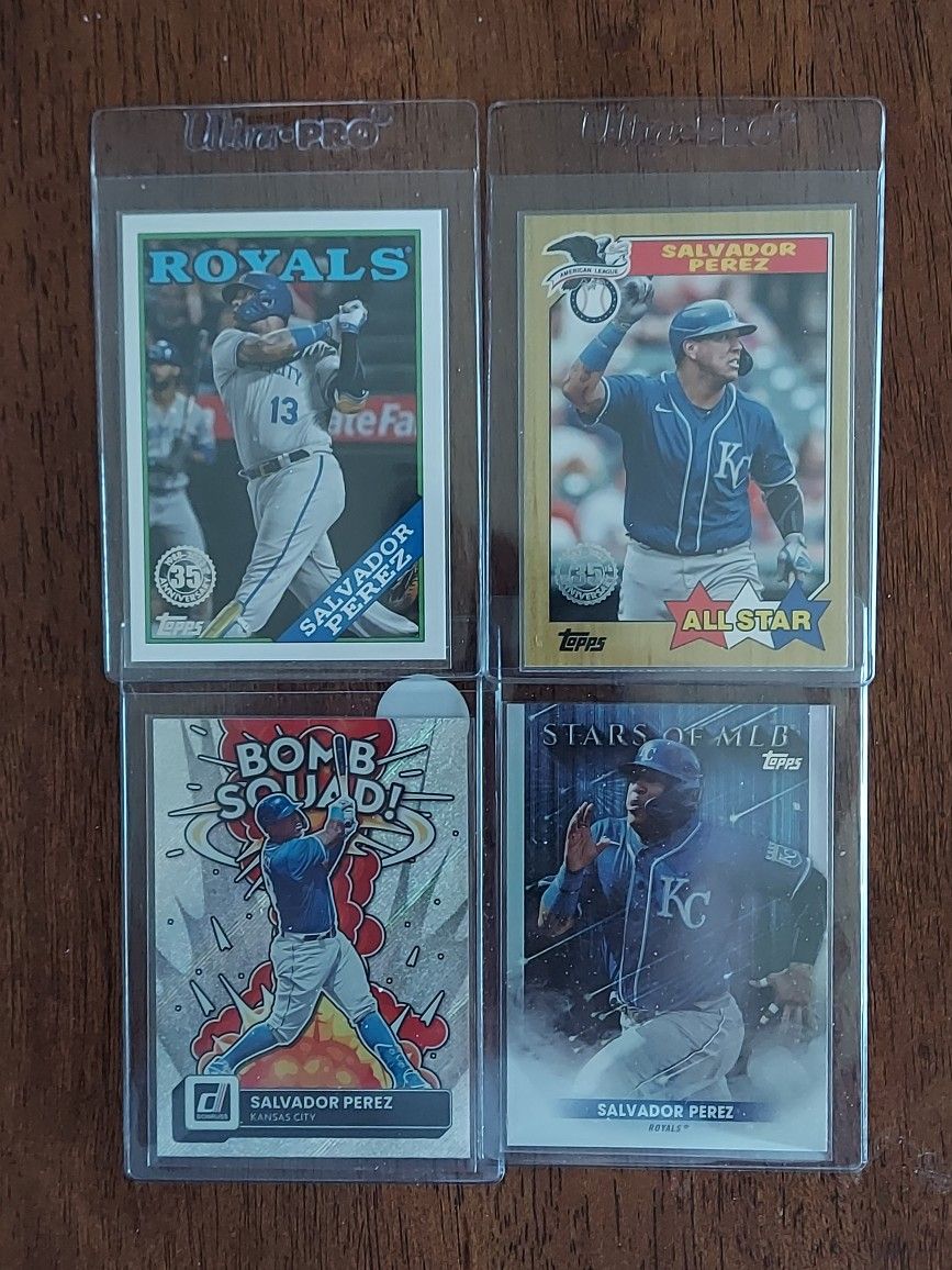 SALVADOR PÉREZ BASEBALL CARD COLLECTION!!