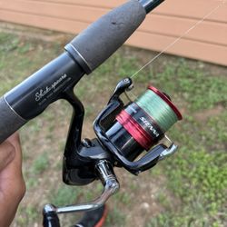 Shakespeare XTERRA Rod W/ Shimano Sienna 4000
