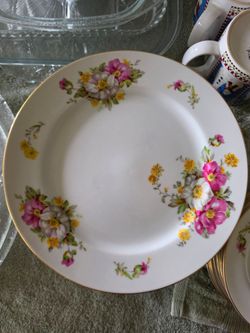 Hand painted china