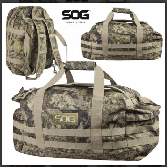SOG Siege Duffel/backpack Canyon Camo