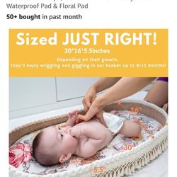 Brand New Baby Changing Basket Set