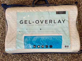 Gel-Overlay Contour Memory Foam Pillow