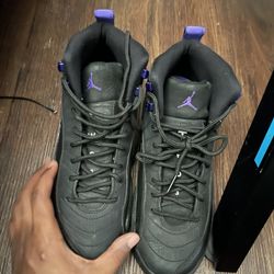 Black Purple Jordan’s