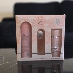 Lattafa Yara Women's 3-piece gift set (perfume)