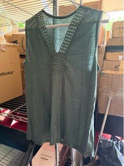 Women’s embroidered tank tops v neck several available