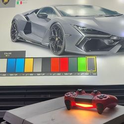 Ps4 With TV "65" Samsung 