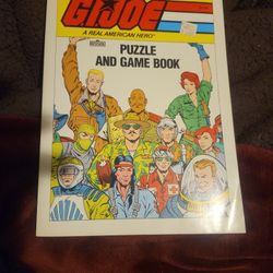 Vintage G.i..joe Puzzle And Game Book 