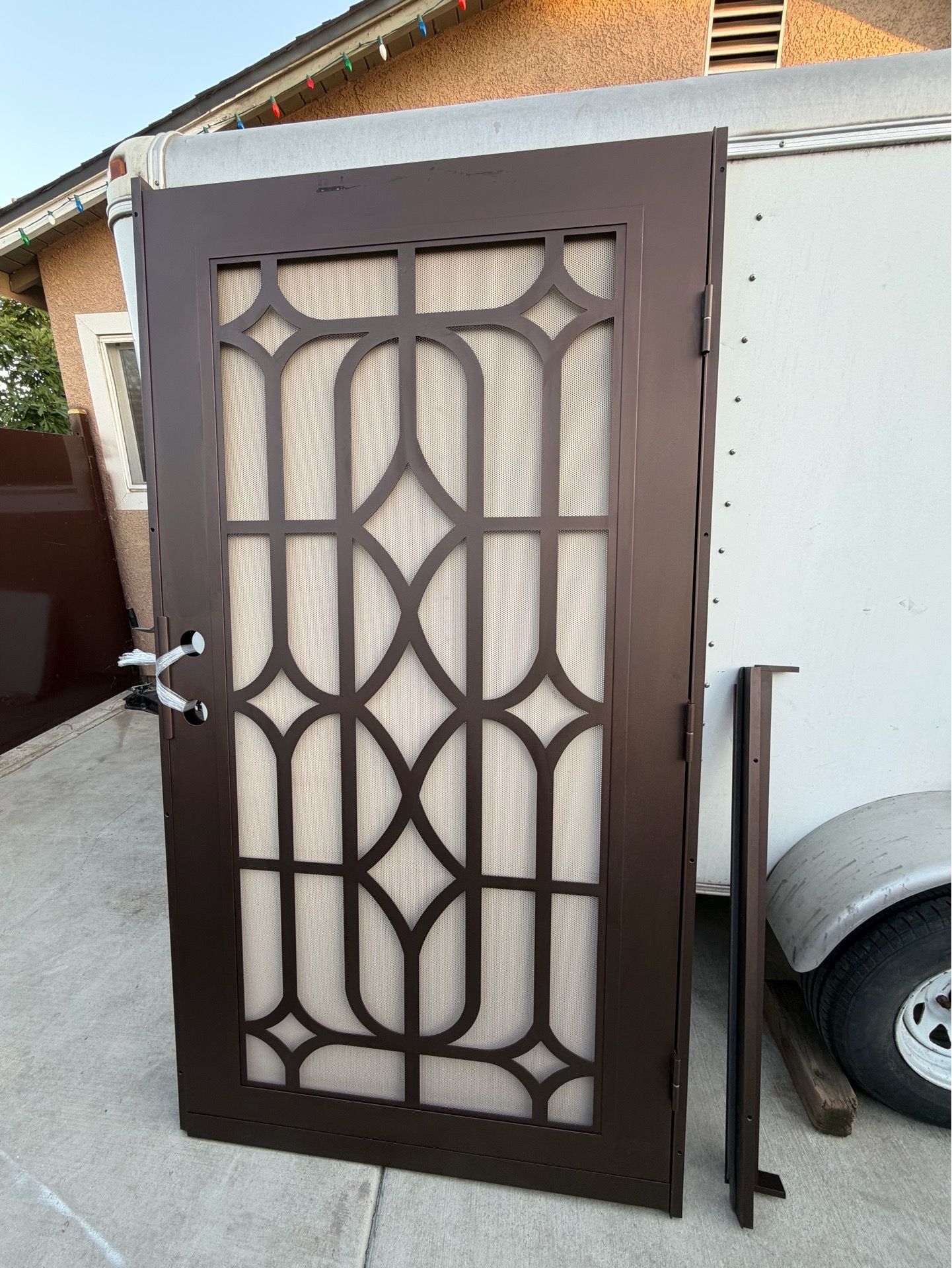 Brand new Aluminum security door