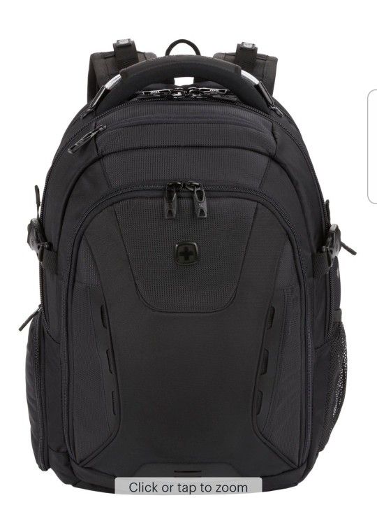 SwissGear - Commander USB ScanSmart Laptop Backpack